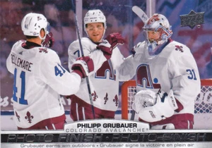 21/22 TIM HORTONS..PHILIPP GRUBAUER..PHOTO FINISH..AVALANCHE..COMBINED SHIP - Picture 1 of 1