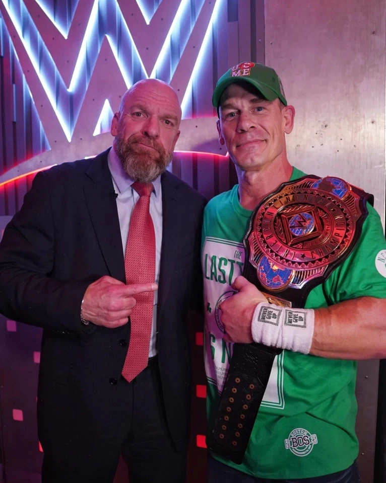 Impresión fotográfica de John Cena 11x14 La última vez es ahora PÓSTER DEL ÚLTIMO PARTIDO WWE RAW IC CHAMP Foto 1 de 1