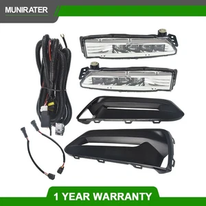For Honda Accord 18-19 Front LED Fog Light Assembly w/Wiring RH+LH Side - Picture 1 of 12