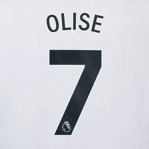 2023 2024 OFICIAL CRISTAL PALACE OLISE 7 NEGRO VISITANTE JUGADOR TALLA NOMBRE CONJUNTO - Imagen 1 de 1