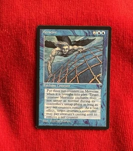 MTG Merseine Enchant Creature Blue Fallen Empires Black Border 1994 - Picture 1 of 2