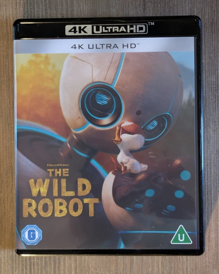 The Wild Robot 4K UHD, bought last week and watched once. - Image 1 of 1
