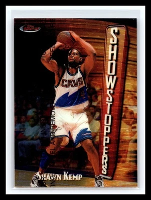 1997-98 Topps Finest - Shawn Kemp #241 Showstoppers W/ Peel - Image 1 of 2