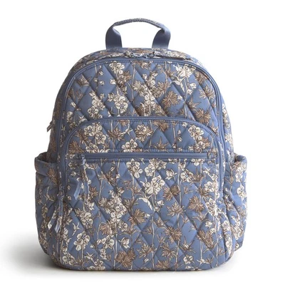 Женский рюкзак Vera Bradley Bancroft Performance Twill, Larkspur Delphinum... - Изображение 1 из 4