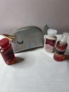 A Thousand Wishes Travel Set Bath & Body Works Lotion, Duschgel, Body Mist, Tasche - Bild 1 von 9