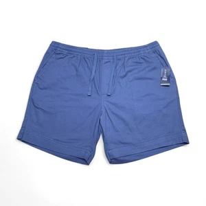 Nautica Shorts Mens XL Blue Pull On Elastic Waistband Stretch Classic Fit NWT - Picture 1 of 6