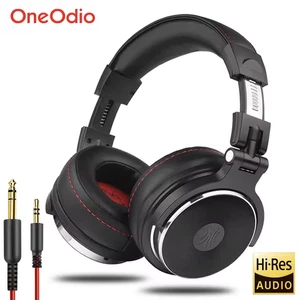 Oneodio Wired Professional Studio Pro DJ Headphones With Microphone Over Ear - Picture 1 of 10