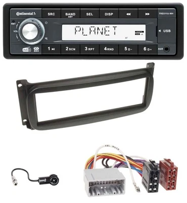 Continental MP3 AUX USB DAB 1DIN Autoradio für Chrysler Voyager Neon PT Cruiser - Bild 1 von 4