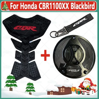 Christmas gifts-Oil Tank Cover & fuel tank sticker For Honda CBR1100XX Blackbird - Image 1 of 4