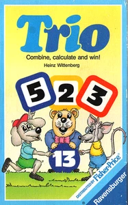 Trio: Combine, Calculate and Win - Counting Game (1989) - Age 10+ - 1-6 Players - Picture 1 of 4