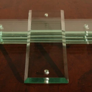Priced per pair, Cut glass Finger Plates, turn of the century, 2 pairs available - Picture 1 of 10