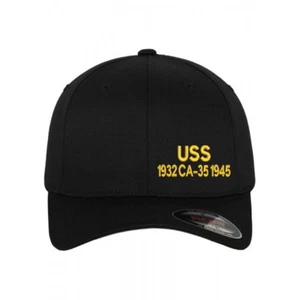 SM USS INDIANAPOLIS 1932 CA -35 1945 NO SHIP Flexfit flex fit Baseball Cap Hat - Bild 1 von 6