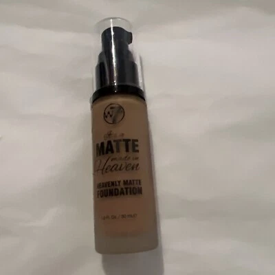 W7 Matte Made In Heaven Foundation 30ml Shade - Early Tan New - Image 1 of 4