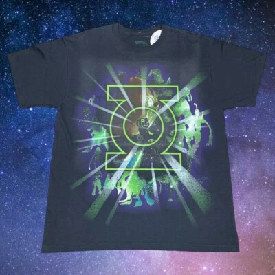 Camiseta Green Lantern Ring Liga de la Justicia DC Comics para hombre talla L ¡NUEVA CON ETIQUETAS STOCK MUERTO! Foto 1 de 4