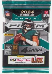 2024 Panini PRIZM NFL Football Retail Pack - New, Factory Sealed - Picture 1 of 1