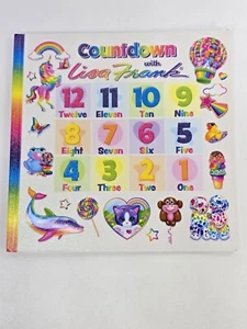 2022 Countdown with Lisa Frank Numbers/ Counting Children's Book - Picture 1 of 9
