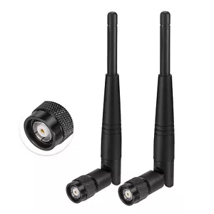 2er-Pack 2,4 GHz WiFi Antenne RP-TNC Stecker 5 dBi für Trimble Robotic Total Stations - Bild 1 von 10
