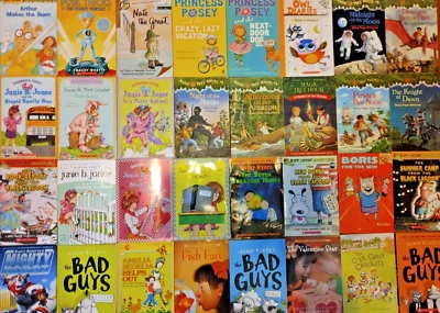 RANDOM Lot of 10 2nd Grade Easy Beginner Chapter GIRLS BOYS Books Level 2 Bundle - Image 1 of 4