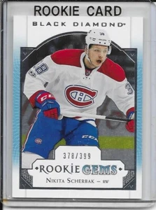 2017-18 Black Diamond Nikita Scherbak Rookie Gems #d/399 - Picture 1 of 2