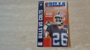 11/23/03 Indianapolis Colts at Buffalo Bills Football Program Antoine Winfield - Picture 1 of 1