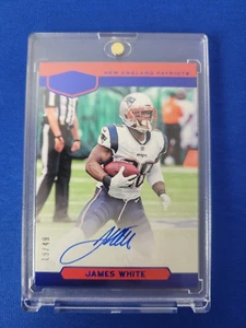 Panini Plates & Patches James White 2018 automático 19/49 - Imagen 1 de 2