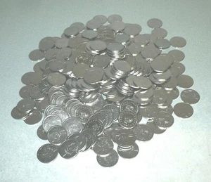 300 fichas de máquina tragamonedas de acero inoxidable tamaño $1 dólar - recién acuñadas - alta calidad - Imagen 1 de 10
