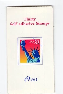 1997 32 cent Statue of Liberty complete booklet of 30 Scott #BK260, Mint NH - Picture 1 of 1