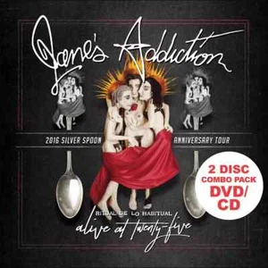 JANES ADDICTION Alive at 25 2CD / DVD *Sealed* w/ Hype Sticker - Picture 1 of 2