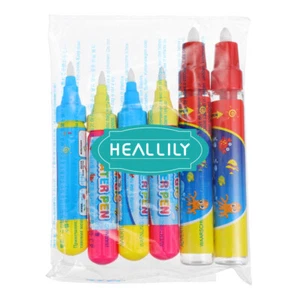 6pcs Water Doodle Pens Aqua Drawing Replacement Water Pens for Doodle Mat US - Picture 1 of 12