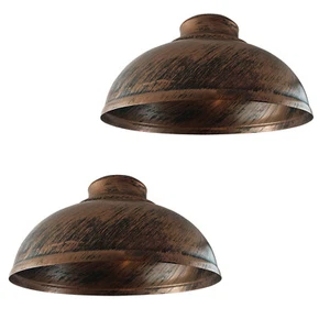 Vintage Retro Pendant Shade Metal Lampshade Kitchen Modern Ceiling Light Shades - Picture 1 of 131