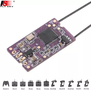 Flysky FS-X14S 2.4G PPM i-BUS S-BUS 14CH Dual Antenna One way Receiver - Picture 1 of 6
