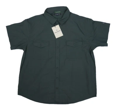 Camisa de Verano Craghoppers Kiwi Manga Corta Nosi Defensa Aventura Cedro Para Hombres 2XL Foto 1 de 4