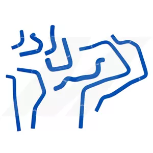 MISHIMOTO Silicone Ancillary Hoses FOR 2002 - 2005 Subaru Impreza WRX - BLUE - Picture 1 of 1
