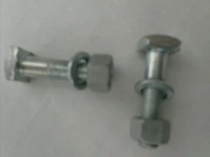 SQUARE HEAD BATTERY BOLTS  5/16" X 1 5/16" UNF   X 2 - Picture 1 of 1