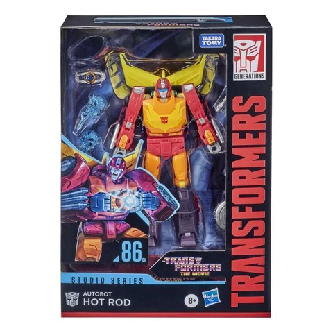 Transformers Hot Rod Studio Series 86-04 Movie Voyager Bonus Decal Action Figure Cover