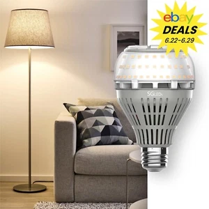 2 Pack Energy Saving LED Light Bulbs 4000lm 250W Equiv. 27W 3000K Warm White E26 - Picture 1 of 7