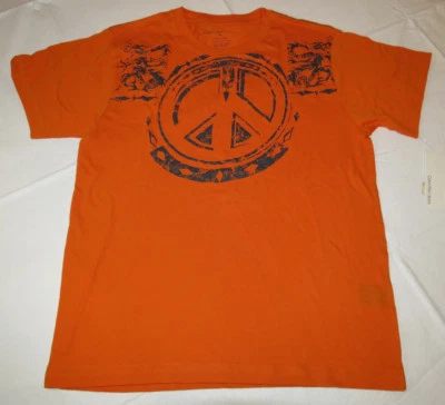 Niños Jóvenes Calvin Klein Jeans Mandarina Naranja Camiseta M MED Camiseta 3464060-80 Foto 1 de 3