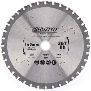 160MM 36T, Arbor 20mm with 5/8" and 10mm Washer. F? Metal Circular Saw Blades UK - Picture 1 of 4