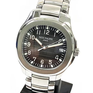 2017 Patek Philippe Aquanaut, 5167A-001, 40.8mm, Steel, Black Dial, Box & Papers - Picture 1 of 9