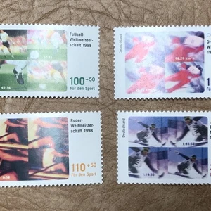 1998 - Satz - Mi.Nr. 1968 bis 1971 - Sporthilfesondermarken - ungebraucht - Imagen 1 de 6