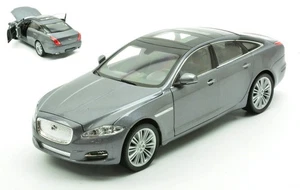 MODELLINO AUTO STATICO DIECAST WELLY JAGUAR XJ 2010 GRIGIO MODELLISMO SCALA 1:24 - Foto 1 di 5
