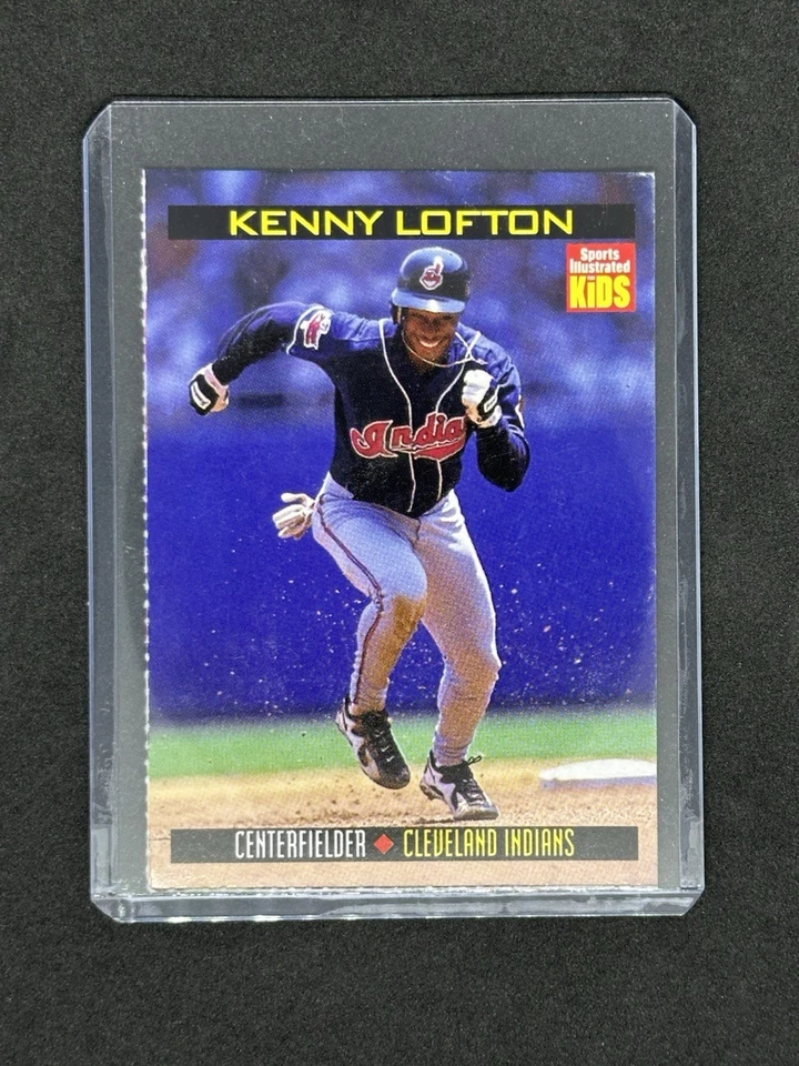 KENNY LOFTON RARE Cleveland Indians 1998 MLB Sports Illustrated for Kids SI NM+ - Image 1 of 2