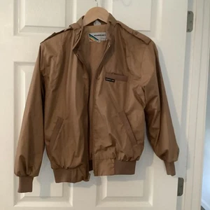 Members Only Jacke Größe 18 Braun Iconic Racer Full Zip Small Size - Bild 1 von 17