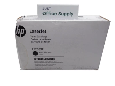 Genuine HP CF258XC Black Toner Cartridge Free Shipping H - Image 1 of 4
