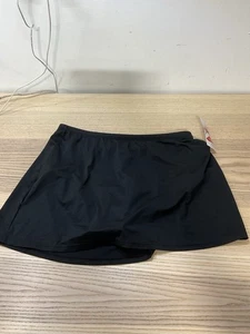 Falda de Natación Lands End Negra con Calzoncillo Incorporado Elástica Talla 6 Lycra Xtra Life - Imagen 1 de 9