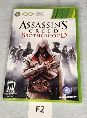 XBOX 360 UBISOFT ASSASSIN'S CREED BROTHERHOOD  TESTED F2 - Image 1 of 3