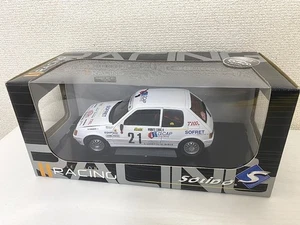 Solid made Peugeot 205 Rally 88 Monte Carlo 1 18 miniature car - Picture 1 of 8