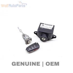 2007-2015 AUDI Q7 4L - Ignition Switch / Cylinder W/ KEY 4L0898375L - Picture 1 of 6