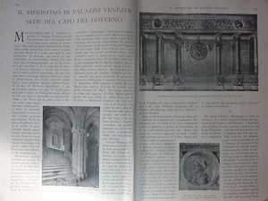 # ARTIKEL : PALAST VENEDIG SITZ REGIERUNGSCHEF - 1929 - Bild 1 von 1