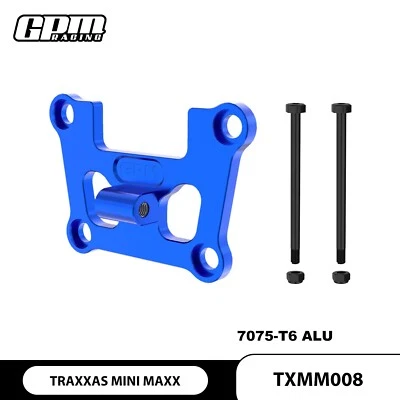 GPM 7075 Alloy Front Bulkhead Mount Strengthen For TRAXXAS Mini Maxx Mini XRT - Image 1 of 4